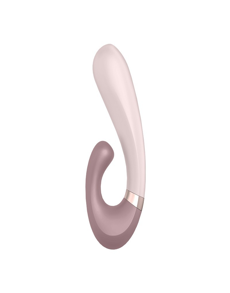 Satisfyer Heat Wave Verwarmde Rabbit Mauve - Afbeelding 3