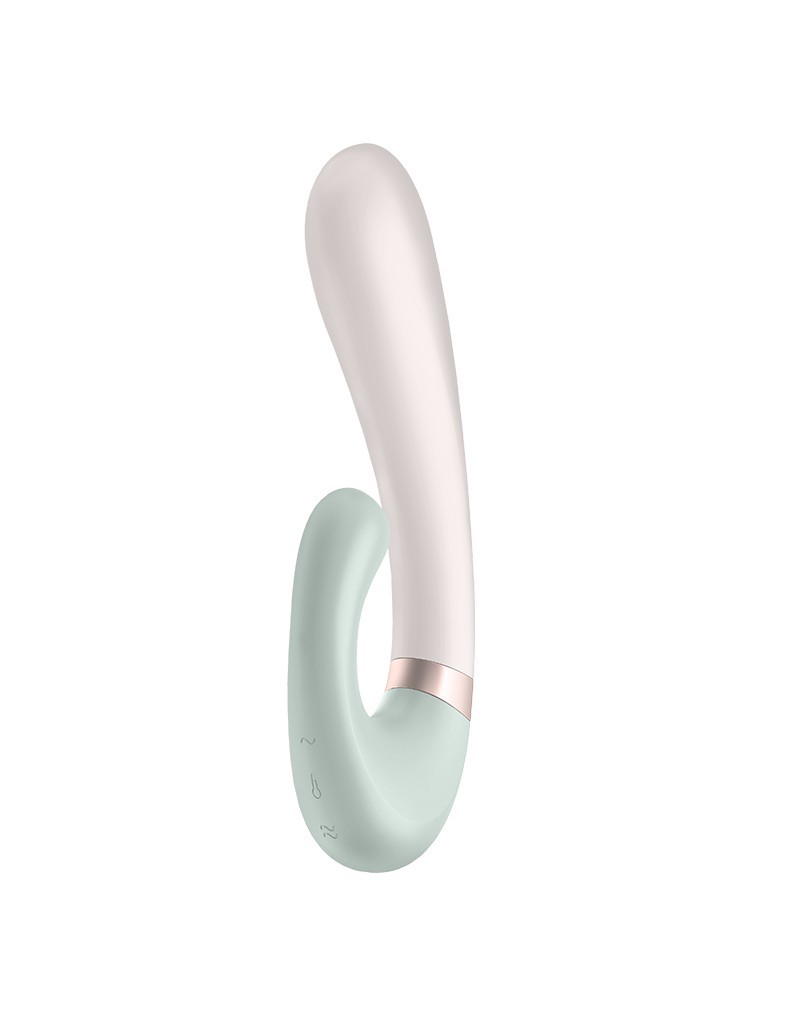 Satisfyer Heat Wave Verwarmde Rabbit Vibrator Mint