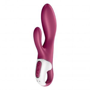 Satisfyer – Heated Affair – Verwarmde G-Spot + Rabbit Vibrator – Berry