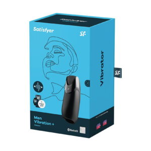Satisfyer – Men Vibration+ (met App Control) – Masturbator – Zwart