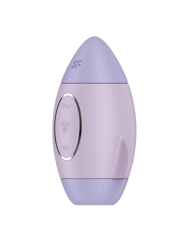 Satisfyer Mission Control Luchtdruk Vibrator Paars - Afbeelding 4