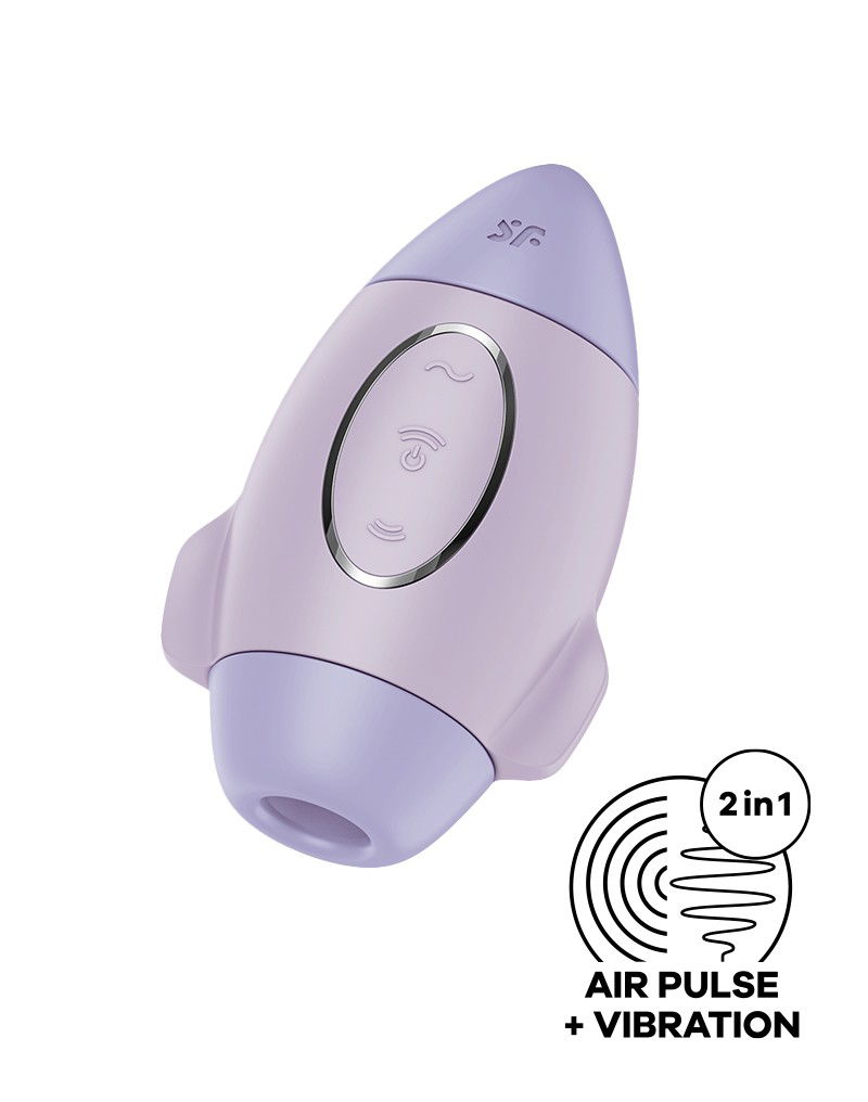 Satisfyer Mission Control Luchtdruk Vibrator Paars - Afbeelding 11