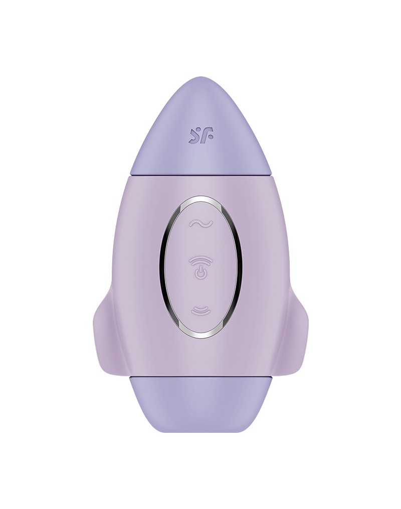 Satisfyer Mission Control Luchtdruk Vibrator Paars