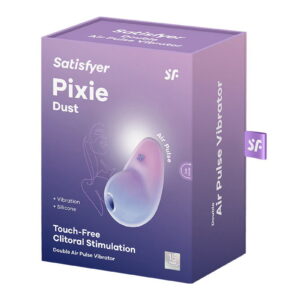 Satisfyer Pixie Dust Luchtdruk Vibrator Paars Roze