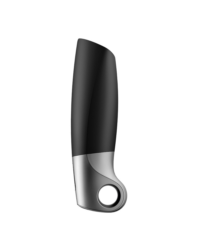 Satisfyer - Power Masturbator Zwart en Zilver - Afbeelding 3