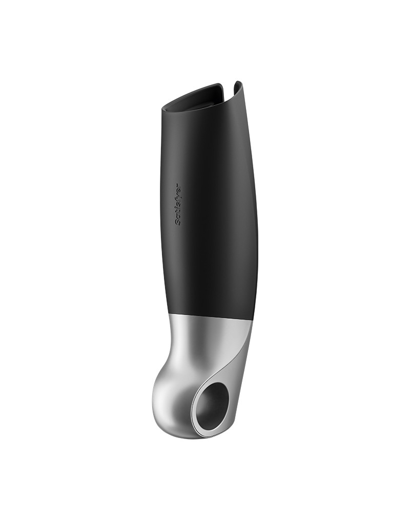 Satisfyer - Power Masturbator Zwart en Zilver - Afbeelding 6