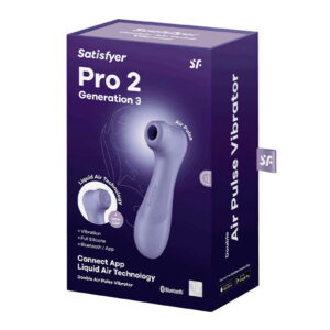 Satisfyer – Pro 2 Generation 3 – Luchtdruk Vibrator (met App Control) – Lila