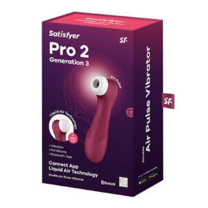 Satisfyer – Pro 2 Generation 3 – Luchtdruk Vibrator (met App Control) – Rood