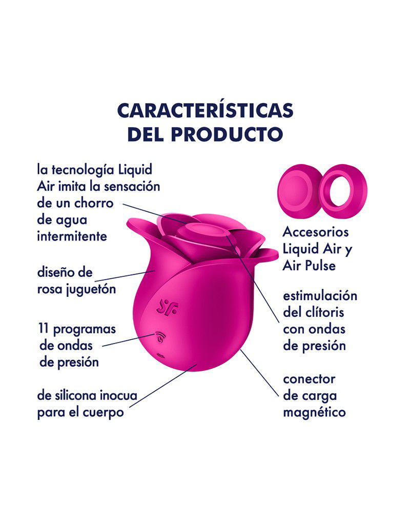 Satisfyer Pro 2 Modern Blossom Luchtdruk Vibrator Roze - Afbeelding 9