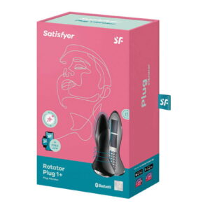 Satisfyer – Rotator Plug 1+ – Anale Vibrator – Zwart