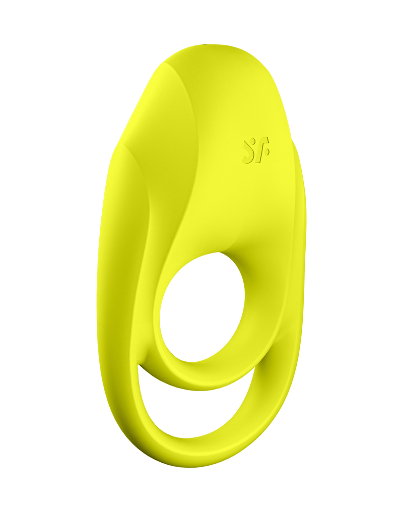 Satisfyer Spectacular Duo Cockring Vibrator Neongeel - Afbeelding 5