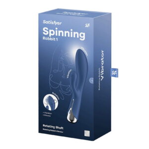 Satisfyer Spinning Rabbit 1 Vibrator Blauw