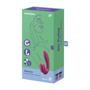 Satisfyer – Sunray – Luchtdruk + G-Spot Vibrator – Berry