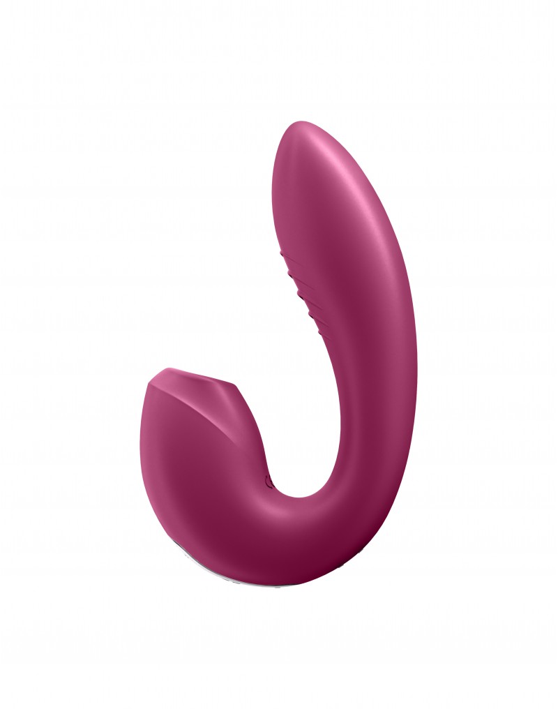 Satisfyer - Sunray - Luchtdruk + G-Spot Vibrator - Berry - Afbeelding 3