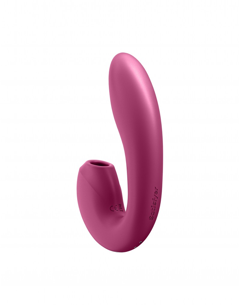 Satisfyer - Sunray - Luchtdruk + G-Spot Vibrator - Berry - Afbeelding 4