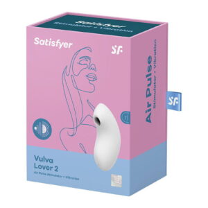 Satisfyer – Vulva Lover 2 – Luchtdruk Vibrator – Wit