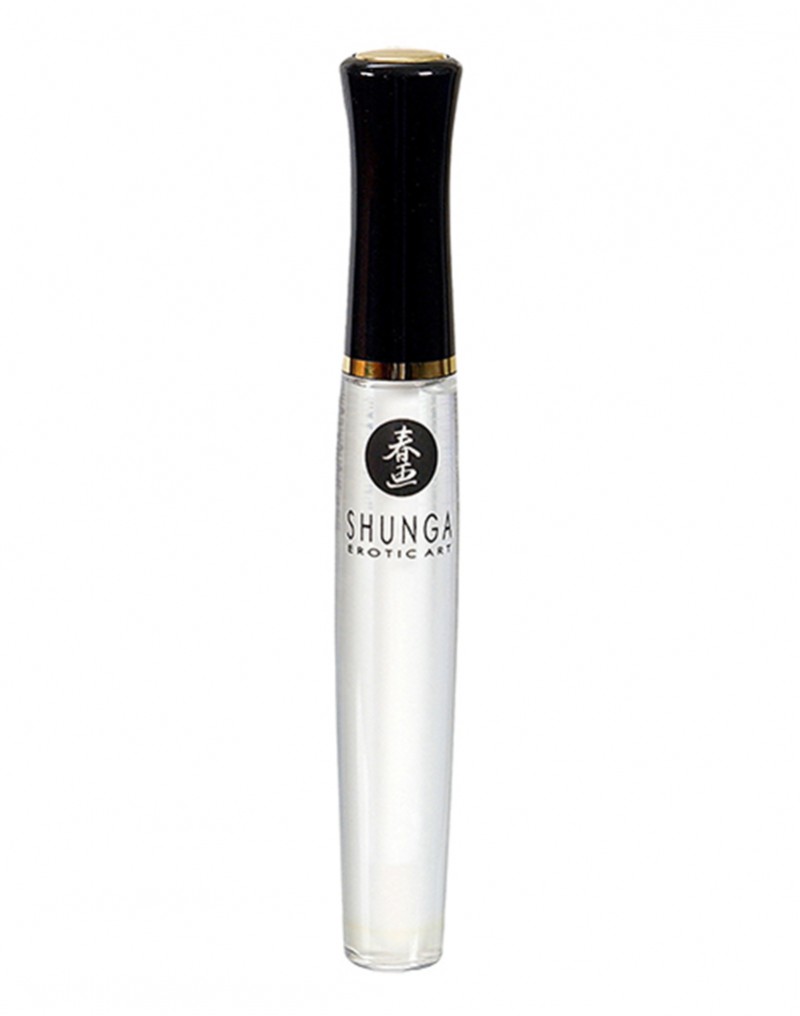 Shunga Divine Oral Pleasure Lipgloss Sparkling Strawberry Wine 10 ml - Afbeelding 2