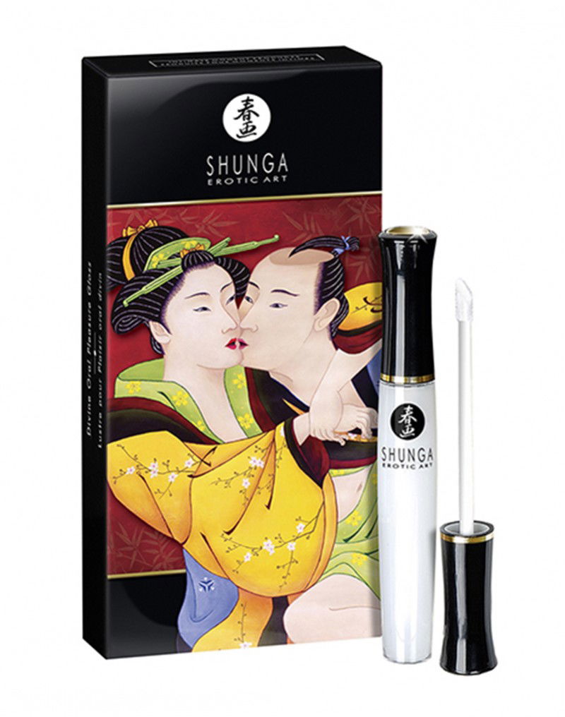 Shunga Divine Oral Pleasure Lipgloss Sparkling Strawberry Wine 10 ml