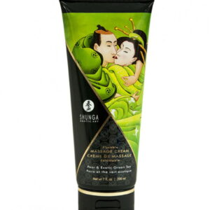 Shunga – Eetbare Massage Crème – Pear & Exotic Green Tea – 200 ml