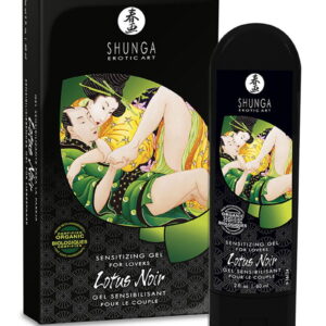 Shunga – Lotus Noir – Sensibiliserende gel voor Geliefden – 60 ml