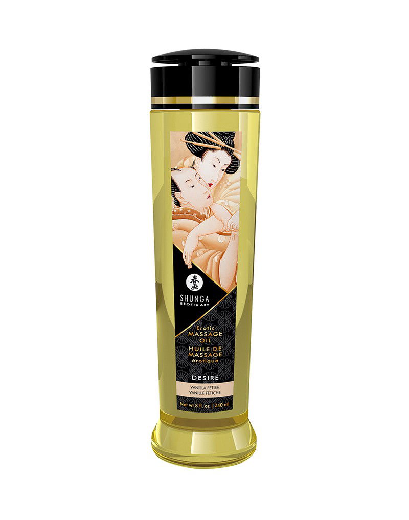 Shunga Massage Olie Desire Vanilla 240 ml - Afbeelding 2