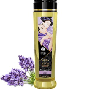 Shunga Massage Olie Sensation Lavender 240 ml