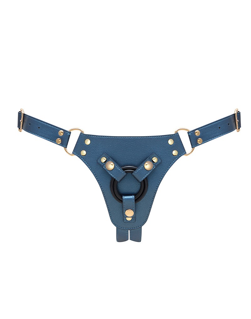 Strap-On-Me Harnais Simili Generous Blauw