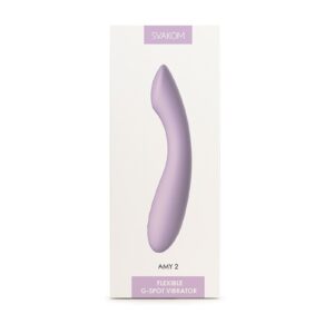 SVAKOM Amy 2 Flexibele G-Spot Vibrator Lila