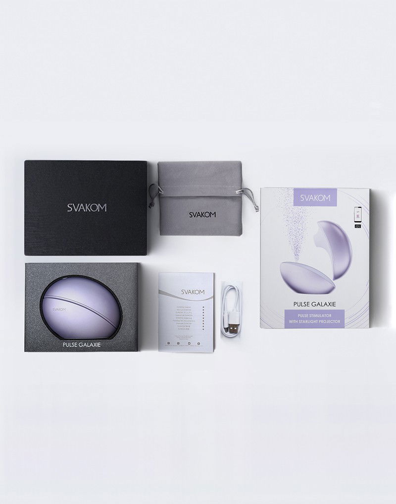 SVAKOM Pulse Galaxie Luchtdruk vibrator Lila - Afbeelding 13