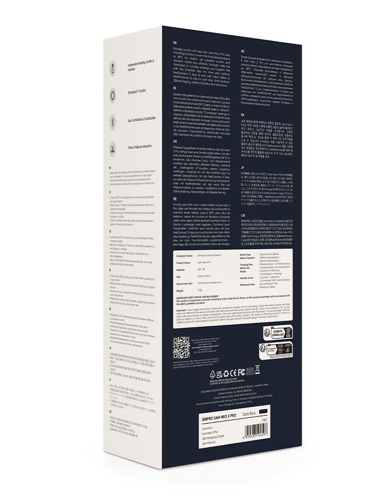Sam Neo Pro Connexion Series Interactive Blauw - Afbeelding 14