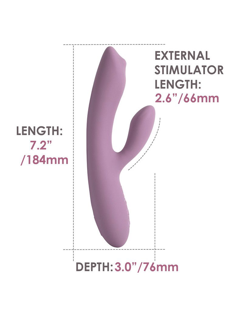 Trysta Neo Interactive Rabbit G-Spot Ball Pink - Afbeelding 12