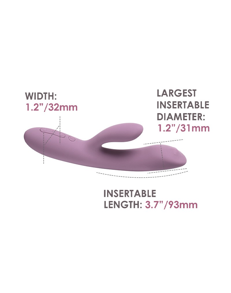 Trysta Neo Interactive Rabbit G-Spot Ball Pink - Afbeelding 13