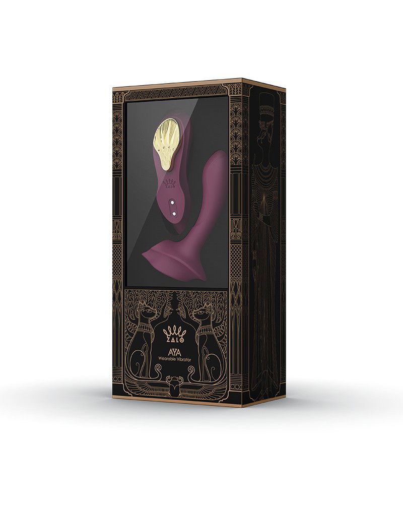 ZALO Aya Draagbare Vibrator Paars - Afbeelding 2