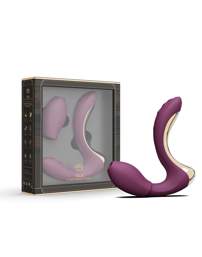 ZALO Talis G-Spot Pulsewave Vibrator Paars - Afbeelding 14