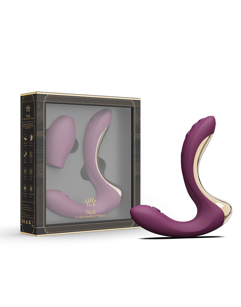 ZALO Talis G-Spot Pulsewave Vibrator Paars - Afbeelding 2