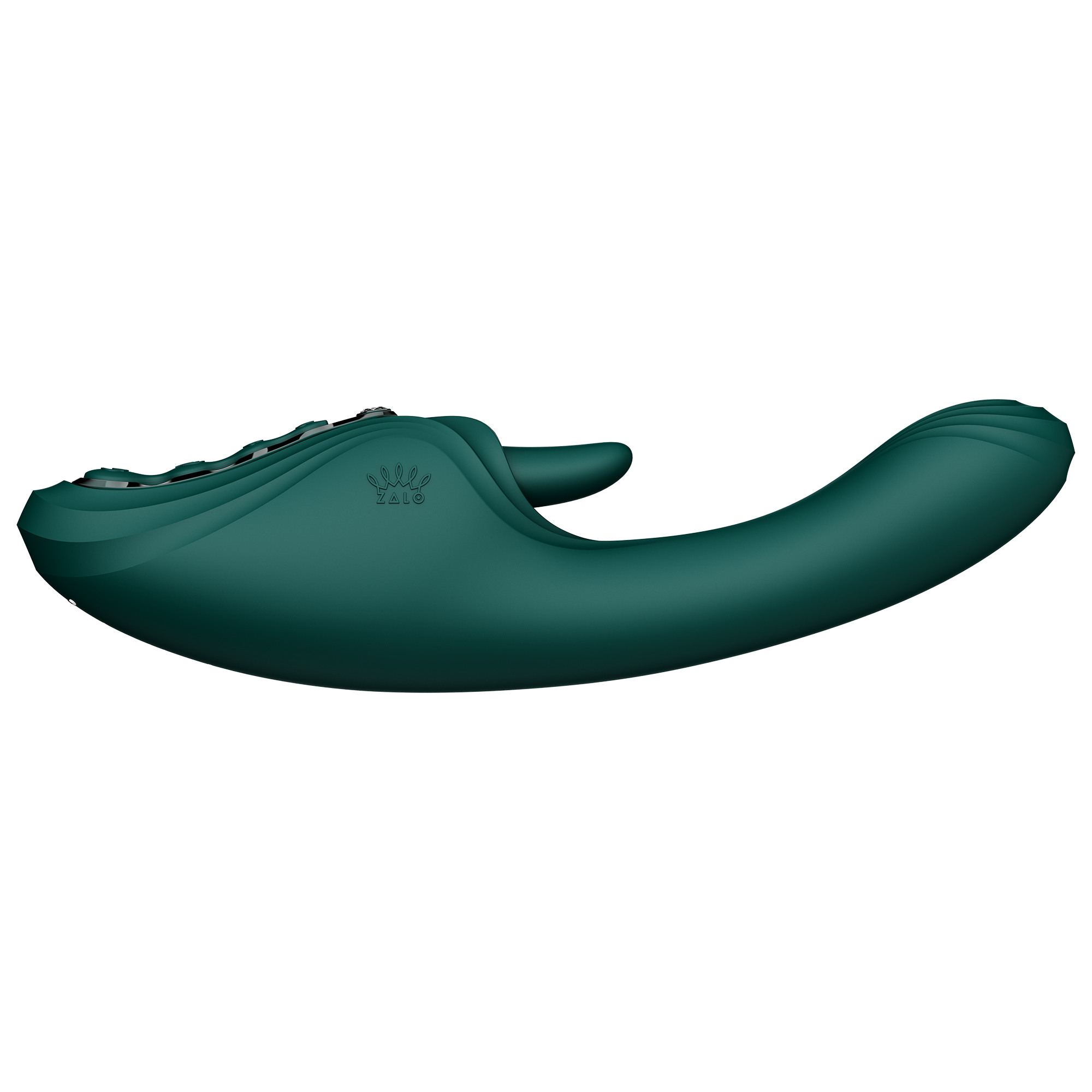 ZALO Ares G-Spot Rabbit Vibrator App-Controlled Turquoise Groen - Afbeelding 4