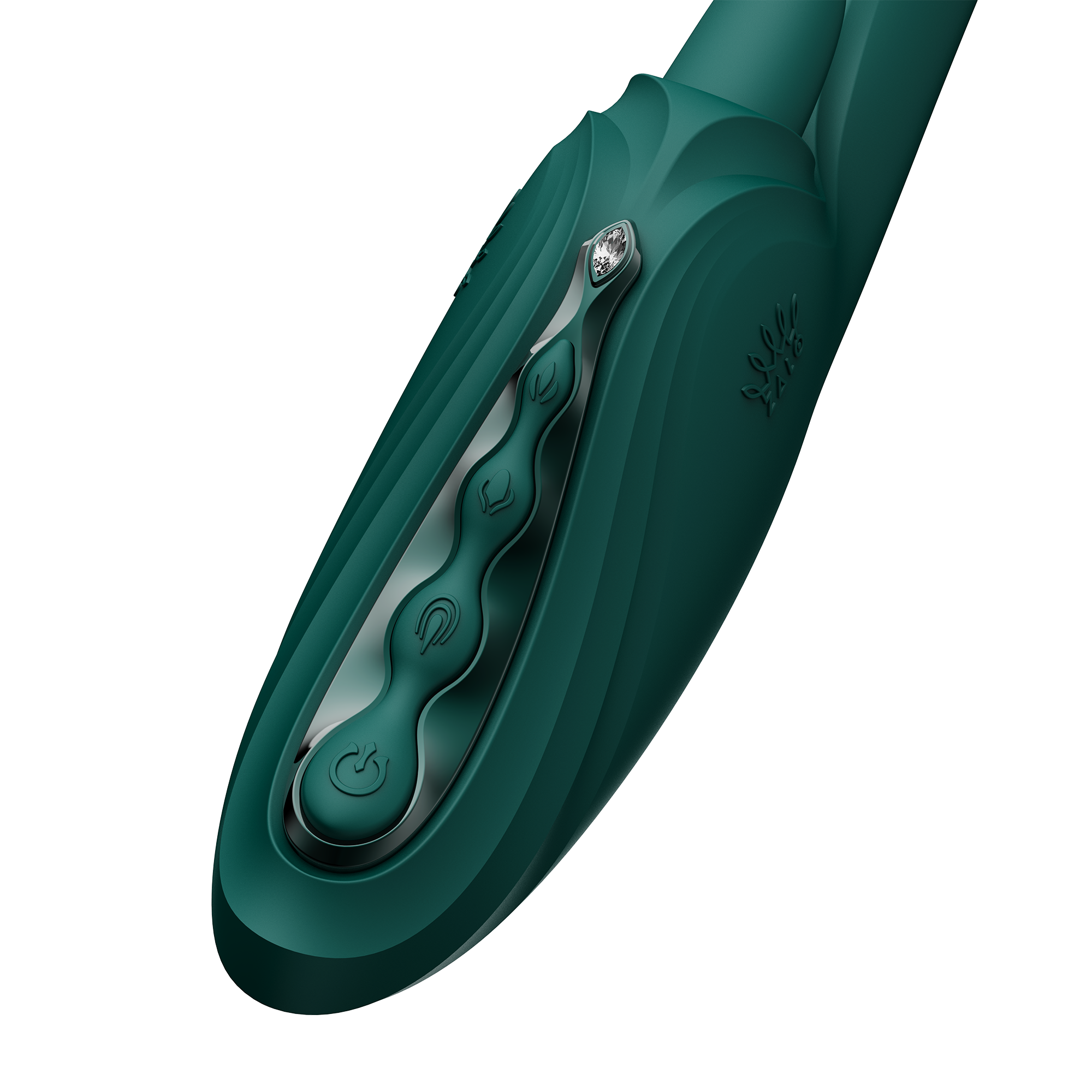 ZALO Ares G-Spot Rabbit Vibrator App-Controlled Turquoise Groen - Afbeelding 8