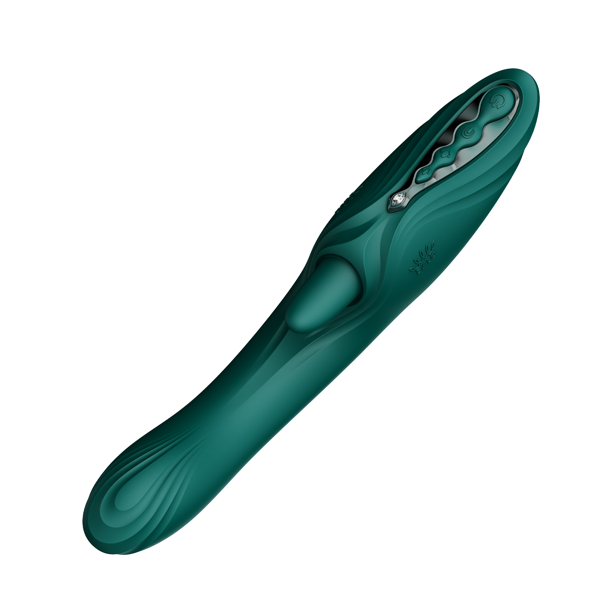 ZALO Ares G-Spot Rabbit Vibrator App-Controlled Turquoise Groen - Afbeelding 10
