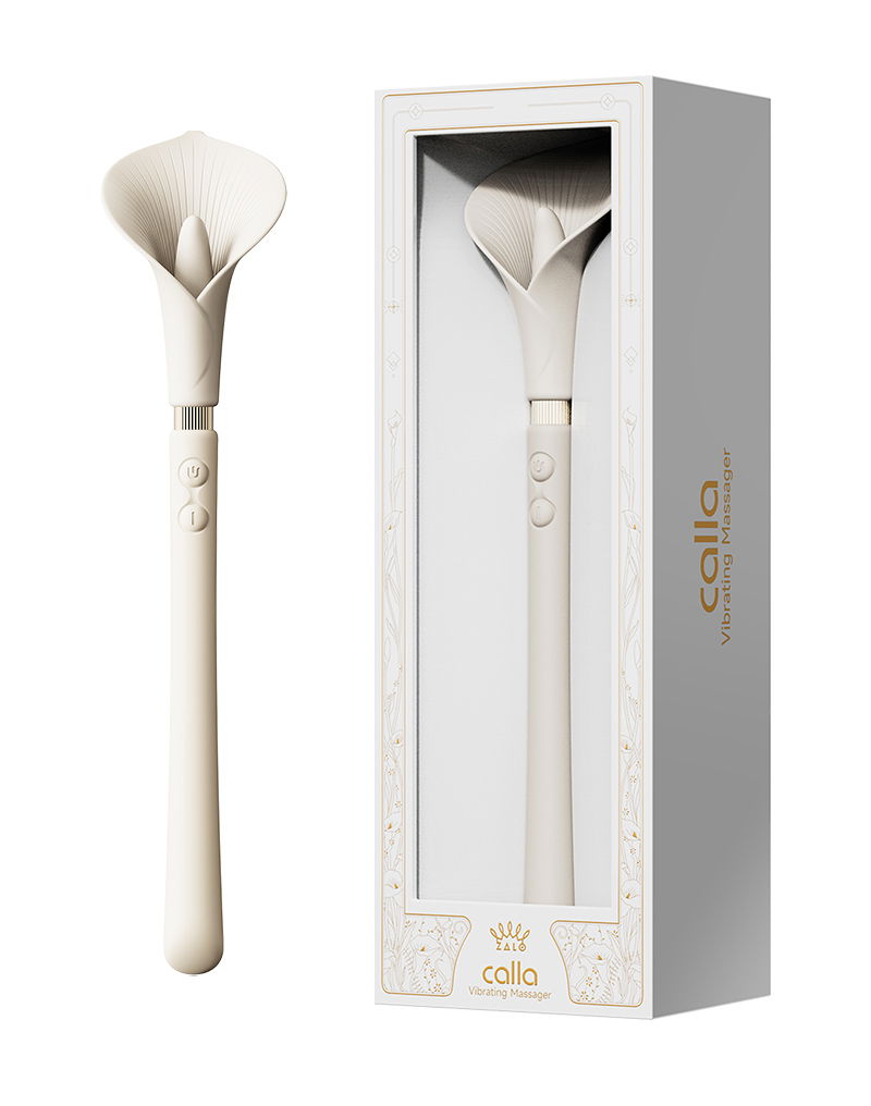 ZALO Calla Vibrerende Massager Ivoorwit