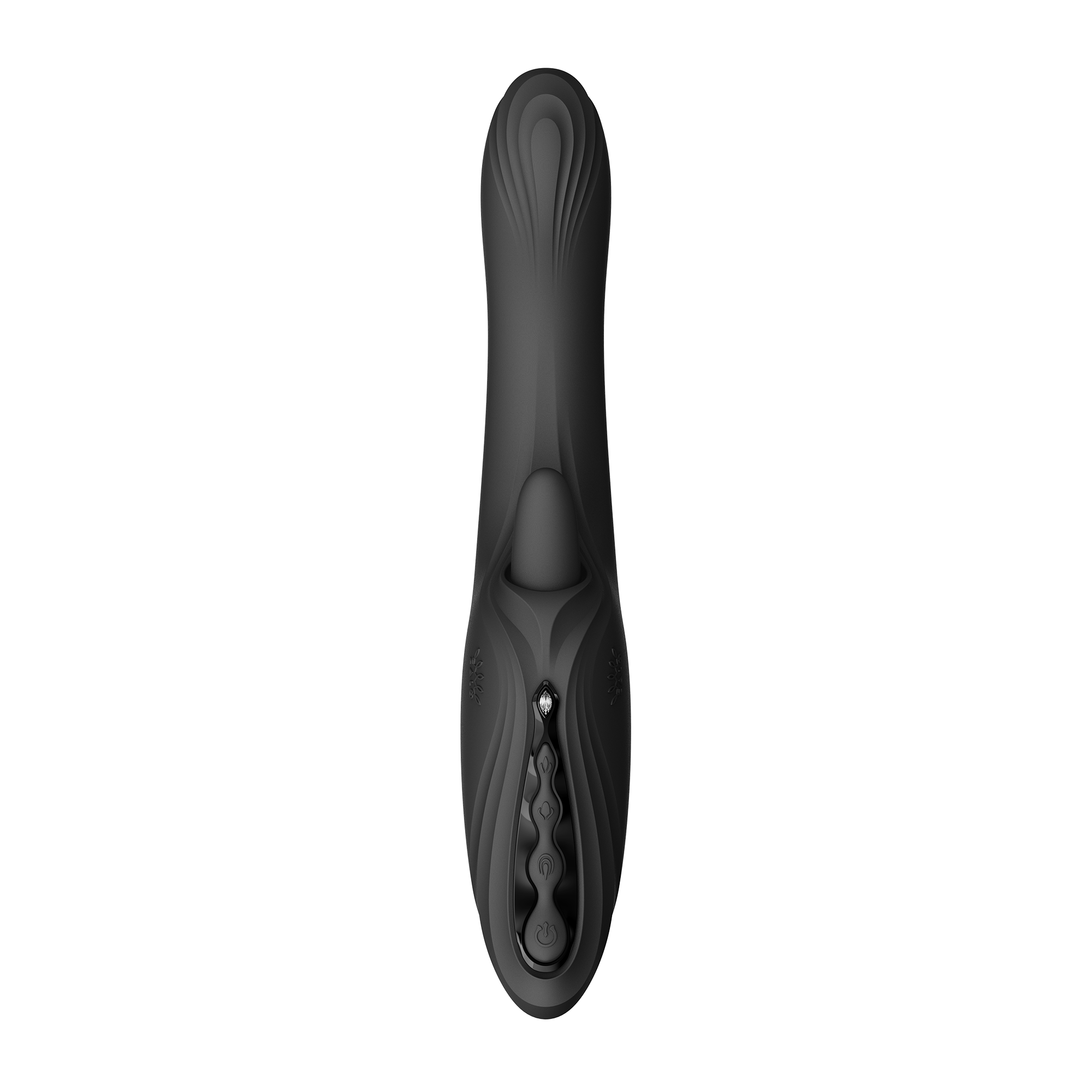 ZALO Ares G-Spot Rabbit Vibrator App-Controlled Obsidian Zwart - Afbeelding 2