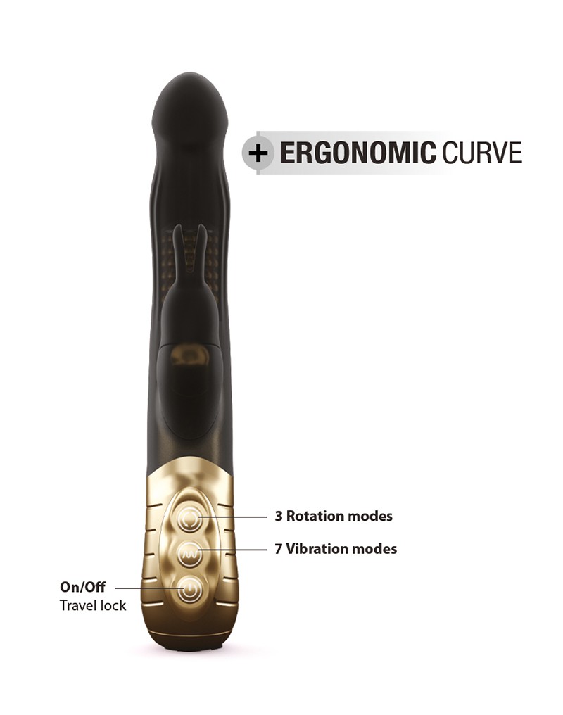 Dorcel - Baby Rabbit 2.0 Black-Gold 6072288 - Afbeelding 7