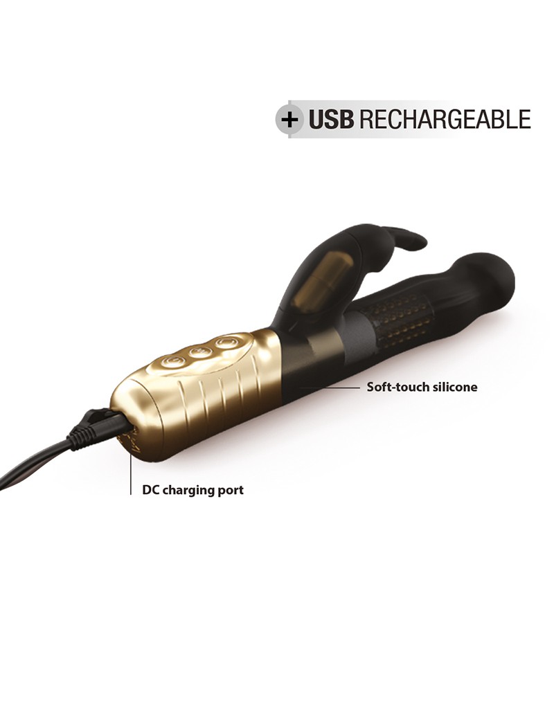 Dorcel - Baby Rabbit 2.0 Black-Gold 6072288 - Afbeelding 8