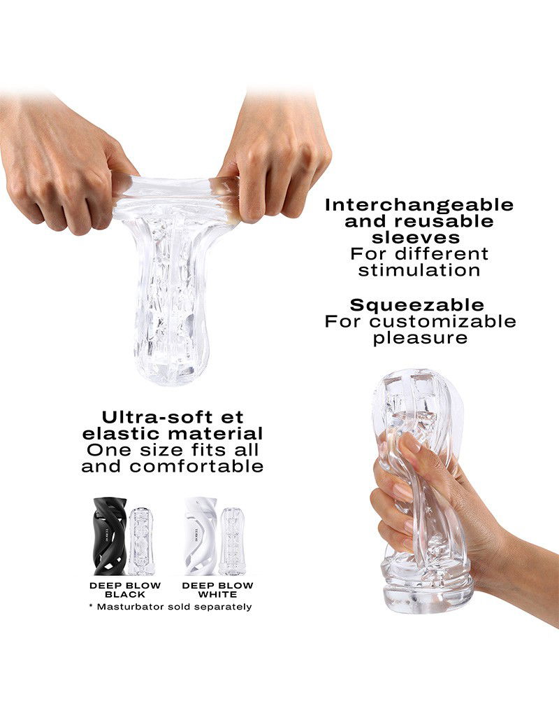 Dorcel - Deep Blow Tornado - Sleeve voor Masturbator - Afbeelding 4