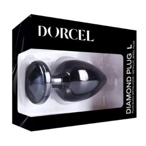 Dorcel Diamond Plug Maat L Butt Plug Zwart