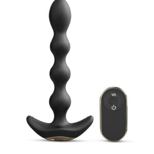 Dorcel – Flexi Balls – Anale Vibrator met Afstandsbediening – Zwart