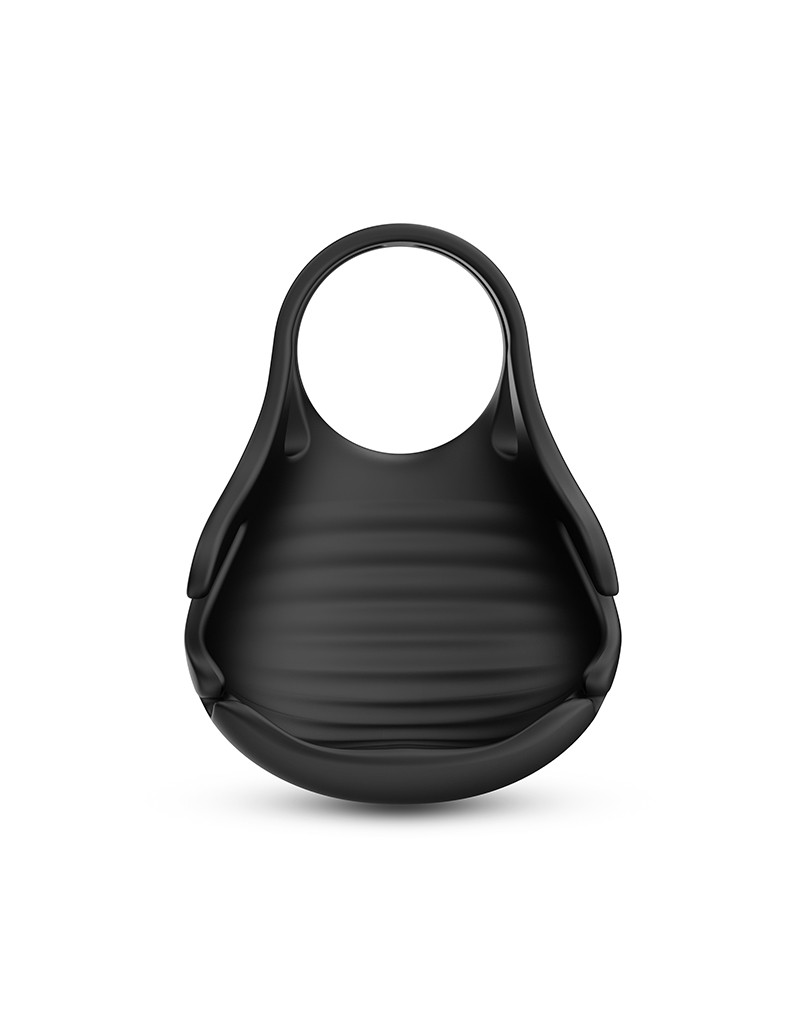 Dorcel - Fun Bag - Vibrerende Cockring en Testikel Stimulator - Zwart - Afbeelding 5