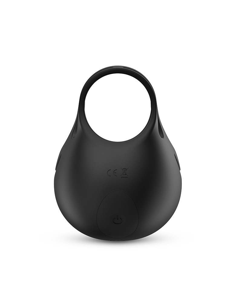 Dorcel - Fun Bag - Vibrerende Cockring en Testikel Stimulator - Zwart - Afbeelding 6