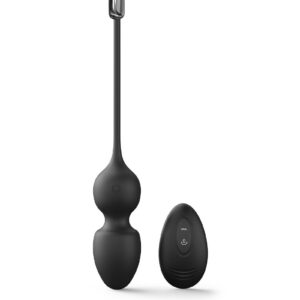 Dorcel – Love Balls – Vibrerende Kegel Balletjes met Afstandsbediening – Zwart