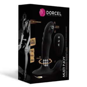 Dorcel – Multi P-Joy – Prostaat Massager met Afstandsbediening – Zwart