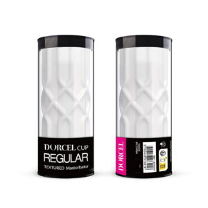 Dorcel – Masturbatorcup met Structuur – Regular – Wit